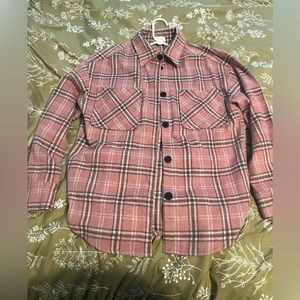 Pink Lily Flannel